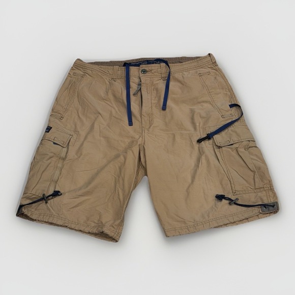 Abercrombie And Fitch Other - Vtg Abercrombie & Fitch Paratrooper Cargo Shorts Men's L Y2K Grunge 90s Skater